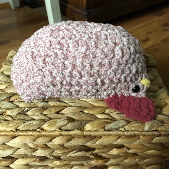 Handmade Crochet Speckled Country Chicken (multiple Colors) - Picture 5 of 9